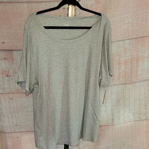 Jenni Gray Short Sleeve Top